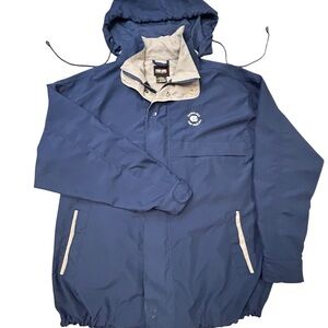 Fan One Apparel‎ Men's Blue UNC Tarheels Hideaway Hooded Jacket L Collegiate
